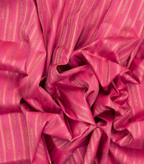 Salmon Pink Handloom Lino Silk Saree With Van Gogh Pallu-KA12625