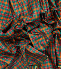 Multicolour Handloom Kottadi Kattam Silk Saree With Floral Buttas - KA12622