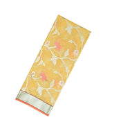 Yellow Handloom Kota Silk Saree With Meena Floral Vine Motifs -KO1031