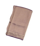 Lilac Woven Blended Tissue Saree With Hand Embroidery -EN1739