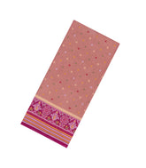 Magenta Woven Art Dupion Saree With Tie & Dye Motifs-BL5876