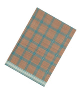 Grey Woven Kadapa Cotton Saree With Checks-KN0712