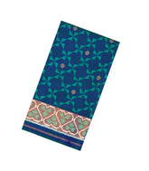 Royal Blue Handloom Rajkot Patola Ikat Silk Saree With Tie & Dye Motifs-IK0498