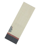 Off White Woven Chettinad Cotton Saree With Buttas-CN1870
