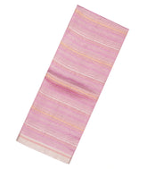 Lavender Woven Banarasi Organza Silk Saree With Stripes-BE1684
