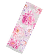 White Woven Crepe Silk Saree With Printed Floral Motifs-PS0531