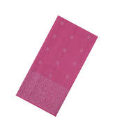 BubbleGum Pink Handloom Soft Silk Saree With Floral Buttas-SO4616