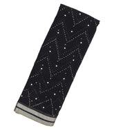 Black Woven Mysore Silk Saree With Sequin Work & Zari Border-MS3062