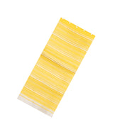 Yellow Woven Pure Organza Silk Saree With Stripes-KS1125