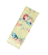 Light Yellow Woven Georgette Saree With Printed Floral Motifs-PS0509