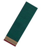 Sea Green Woven Chirala Cotton Saree With Narayanapet Border-CR1471