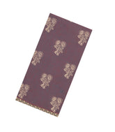 Lilac Woven Chirala Cotton Saree With Printed Border & Pallu-CR1367