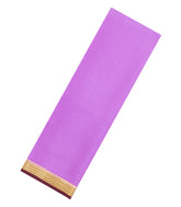Lavender Woven Mysore Silk Saree With Contrast Border-MS3843