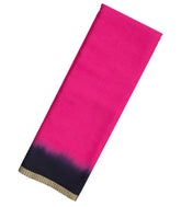 Hot Pink Woven Mysore Silk Saree With Tie & Dye Border-MS3065