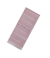 Lavender Woven Pure Organza Silk Saree With Stripes-KS1126