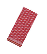 Crimson Printed Jaipur Cotton Saree With Floral Motifs-JC1548