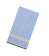 Grey Handloom Silk Cotton Saree With Zari Checks-SC4590