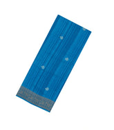 Blue Printed Synthetics Dola Silk Saree With Zari Lining & Jacquard Border-BL5351