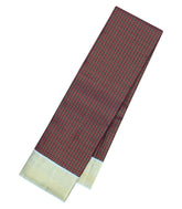 Black & Maroon Handloom Korvai Kanchipuram Silk Saree With Checks-KA15941