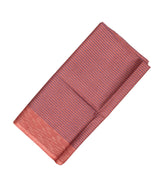 Chesnutt Pink Tussar Silk Saree With Stripes-TU2521