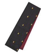 Black & Maroon Handloom Korvai Half & Half Kanchipuram Silk Saree With Mango Buttas-KA13606