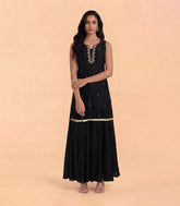 Festive Black Sharara Set-RC5682