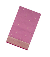Dusty Pink Woven Blended Soft Silk Saree With Digital Weaving Pallu-BL3562