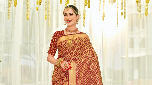 Which Color Saree is the Most Attractive for Brides?