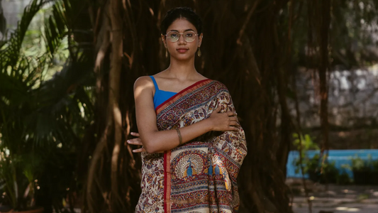 How to Drape a Cotton Saree Step by Step
