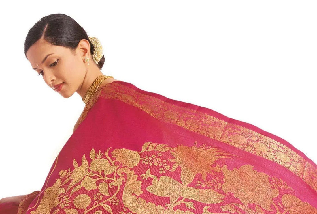 THE BLESSED HARVEST: Kanchipuram motifs inspired by abundance