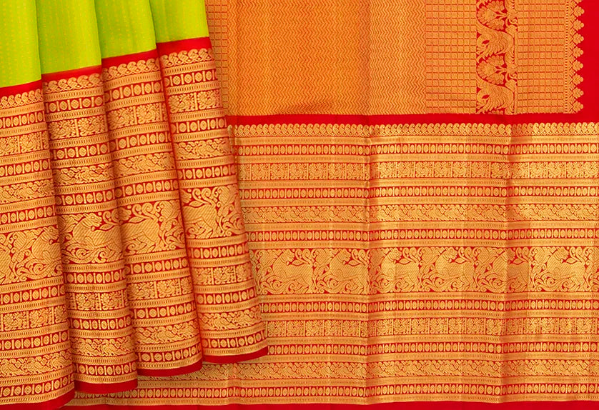 What makes Kanchipuram korvai silk sarees so special?