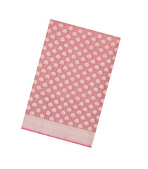 Dusty Pink Handloom Banarasi Silk Saree With Floral Zari Motifs-BE1775