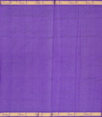 Yellow Handloom Silk Cotton Saree With Stripes & Contrast Border-SC3705