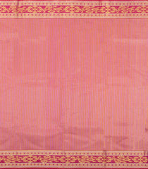 Hot Pink Handloom Kanchipuram Silk Saree With Kamalam Buttas-KA14766