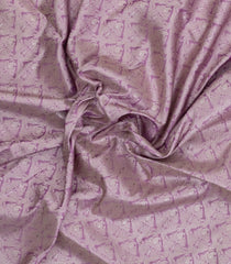 Lavender Woven Art Dupion Saree With Floral Vine Motifs-BL5947