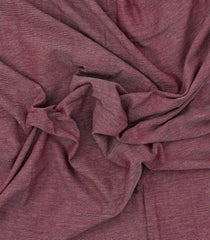 Crimson Woven Bengal Cotton Saree With Stripes-BG1718