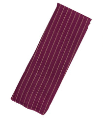 Maroon Woven Mysore Silk Saree With Stripes-MS3057