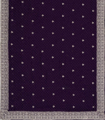 Dark Purple Synthetic Vichitra Zari Embroidery With Stone Work-BL5466
