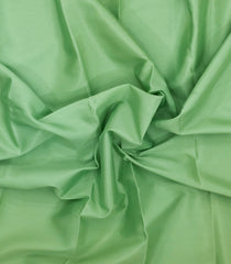 Mint Green Woven Mysore Silk Saree With Floral Piping Border-MS3776