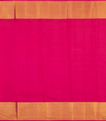 Pink Handloom Kanchipuram Silk Saree With Floral Jaal Motifs-KA16832