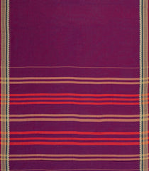 Magenta Woven Chirala Cotton Saree With Narayanapet Border-CR1484