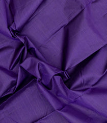 Violet Handloom Korvai Kanchipuram Silk Saree With Vairaoosi Stripes-KA15916