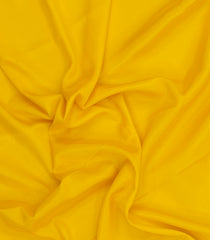 Yellow Woven Mysore Silk Saree With Contrast Zari Border-MS3635