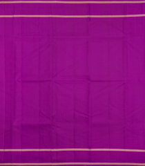 Purple Handloom Kanchipuram Silk Saree With Stripes & Buttas-KA14723