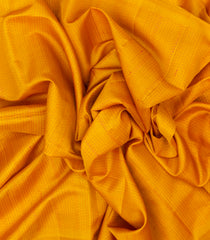 Turmeric Yellow Handloom Soft Silk Saree With Stripes-SO4158