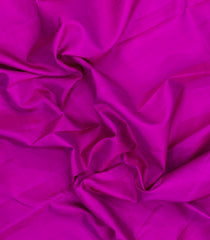 Magenta Handloom Kanchipuram Silk Saree With Zari Buttas-KA16059