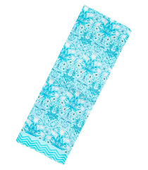 Light Blue Woven Pure Silk Saree With Printed Floral Motifs-PS0580