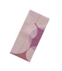 Dusty Pink Woven Art Dupion Saree With Printed Circle Motifs-BL4958