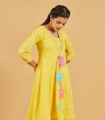 Sunshine Yellow Short Kurta Set