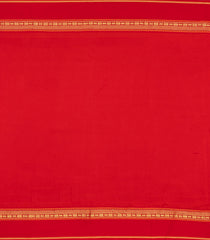Baby Pink Handloom Kanchipuram Silk Saree With Printed Floral Motifs-PS0759